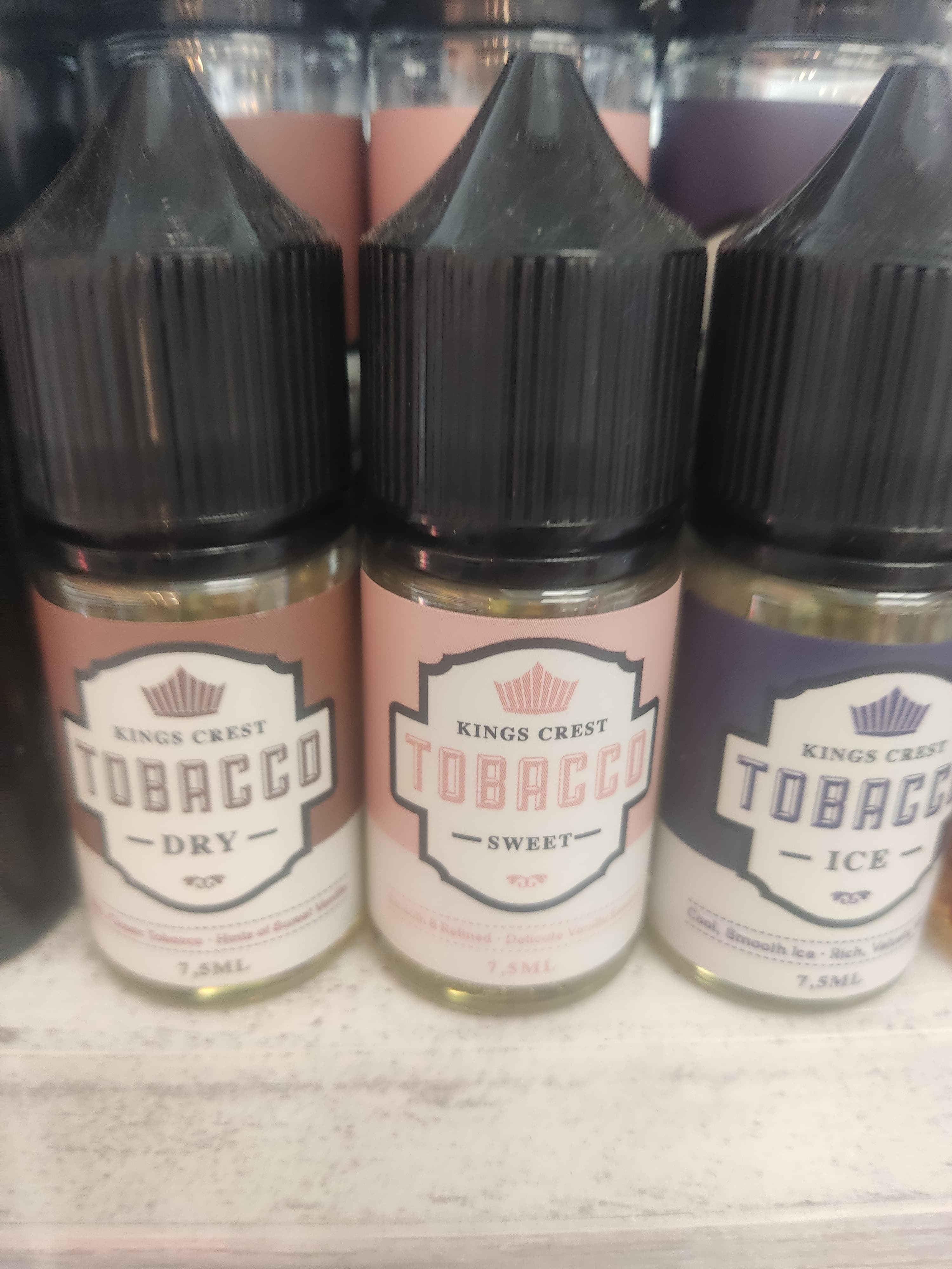 Kings crest tobacco sweet