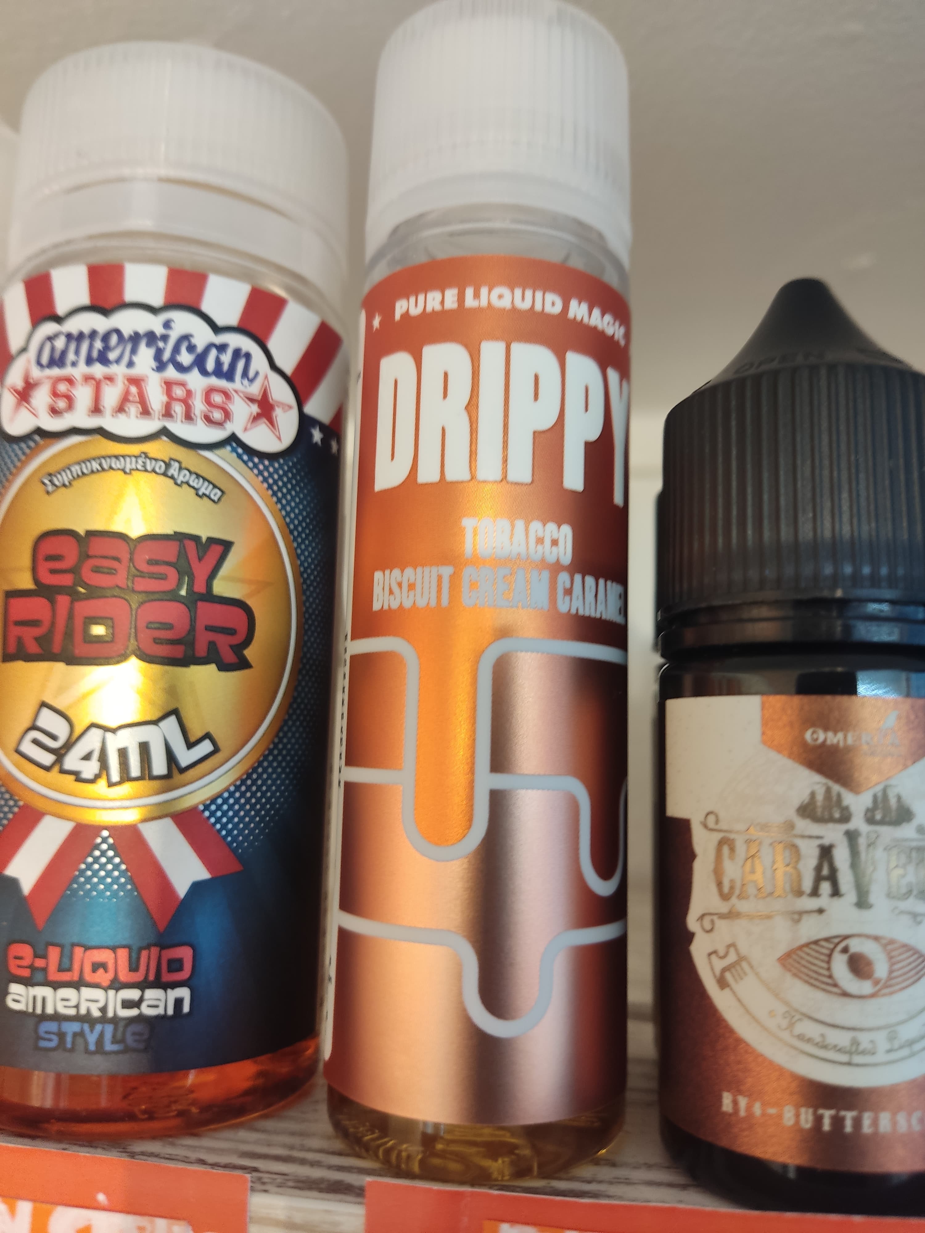 Drippy tobacco biscuit cream caramel 