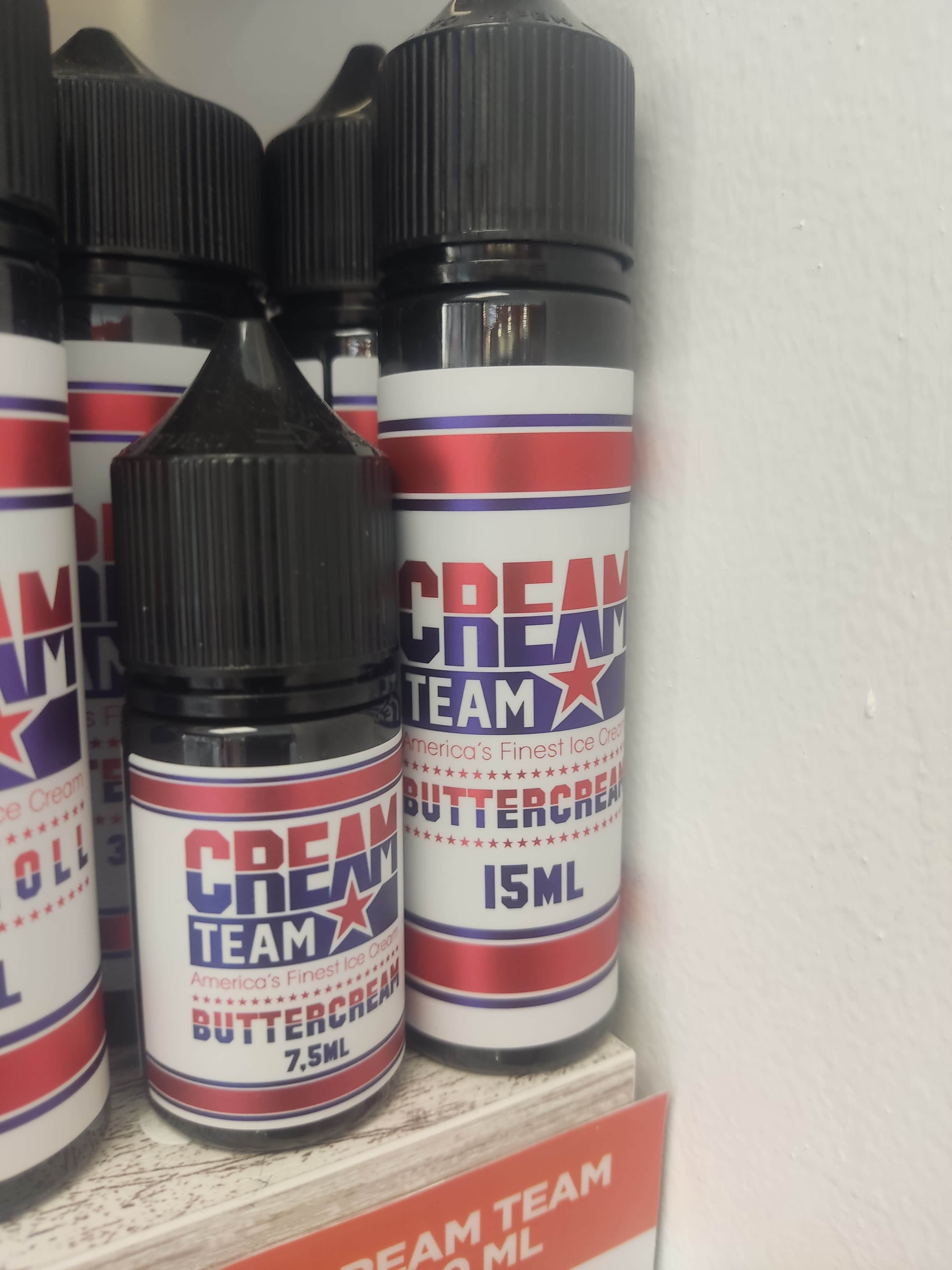 Cream team buttercream