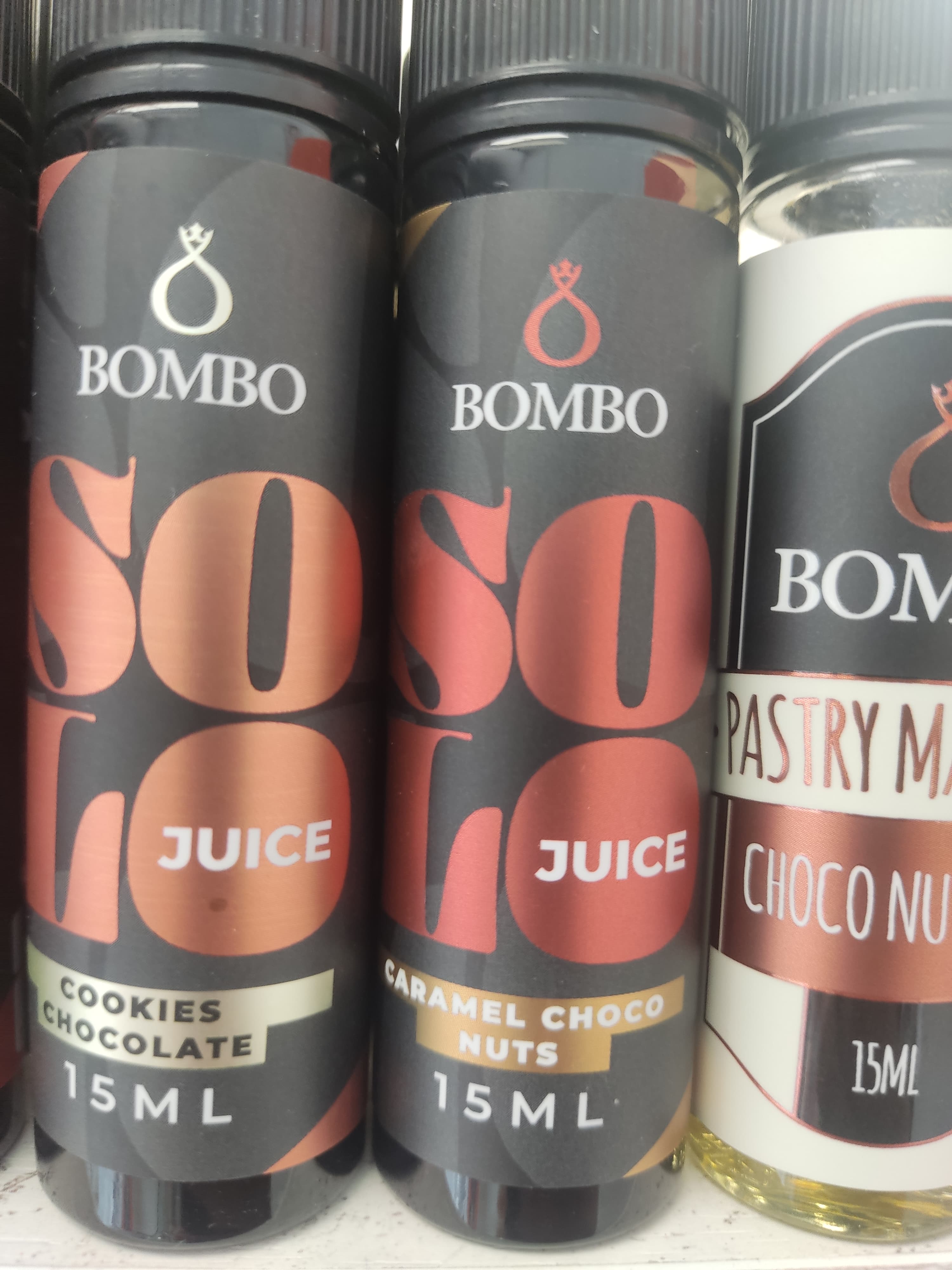 Bombo solo caramel choco nuts