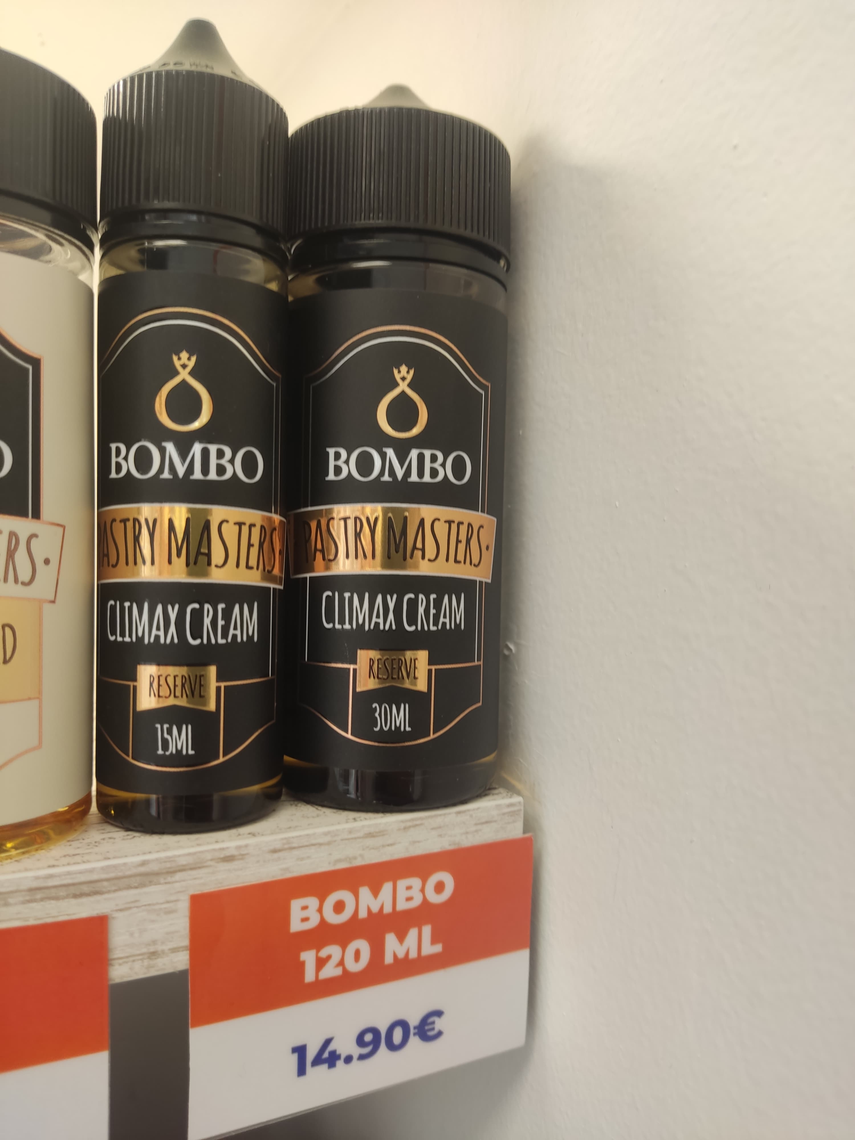 Bombo pastry masters climax cream