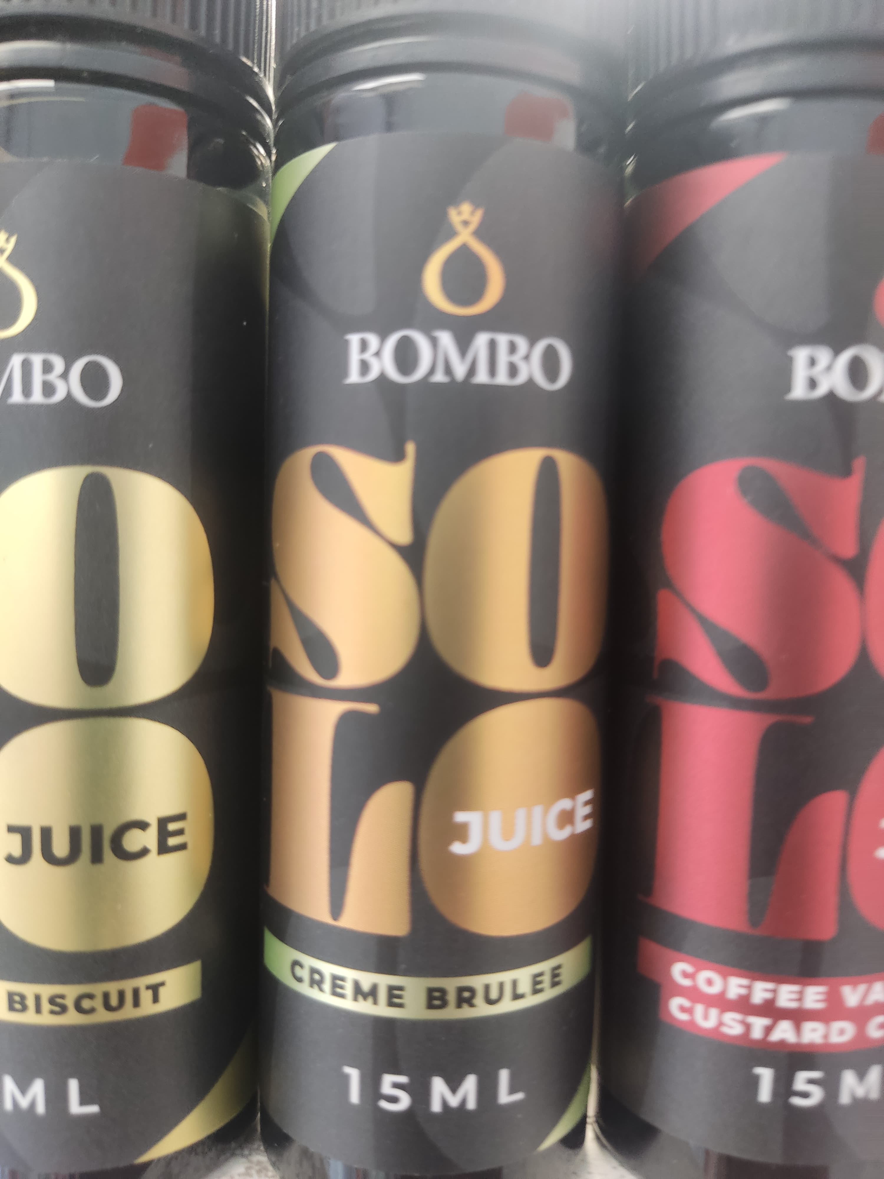 Bombo solo creme brulee